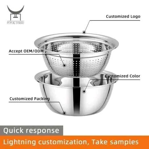 Miniatura 3 de Juego Recipientes Escurridores 6 Piezas